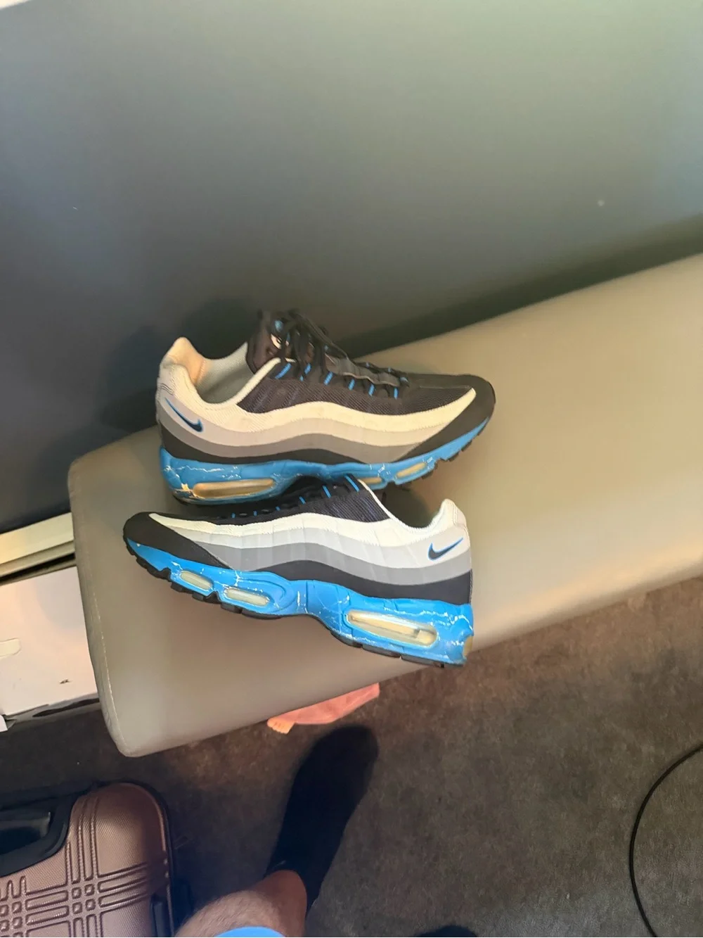 Nike Men’s Air Max Sneakers — Navy, White, Blue
